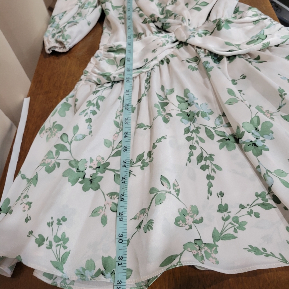 Misa Los Angeles Narcissa Dress in White Sage Botanica Size XS NWT Floral - Picture 8 of 8
